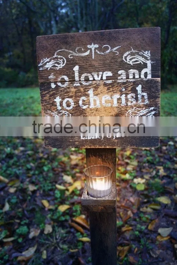 wedding wooden sign
