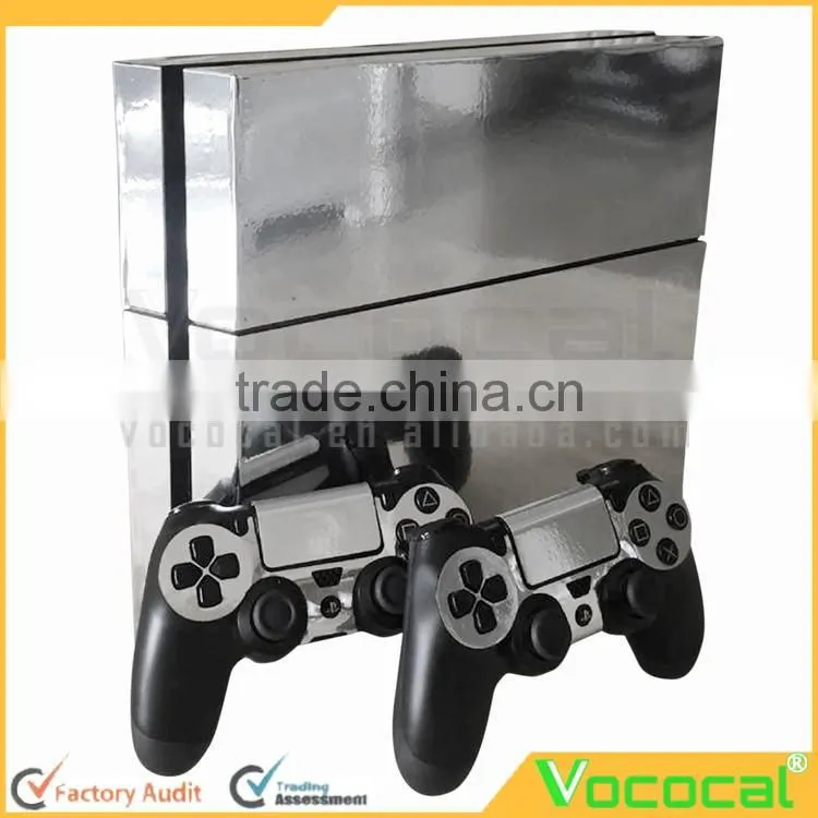 Vinyl Decal Protector Skin Sticker for Sony Playstation 4 PS4 and Two Controller
