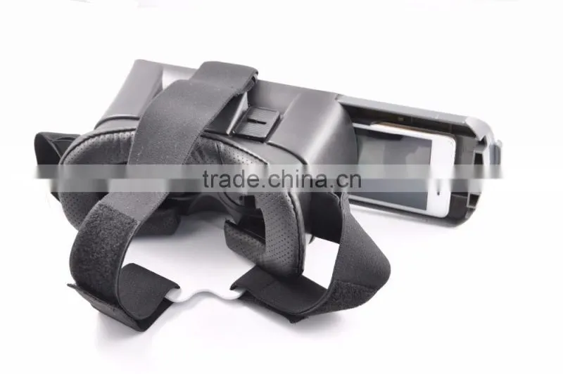 Hot Selling Virtual Reality Glasses Case Plastic Google Cardboard 3D VR BOX 2.0 Adjustable 3D VR