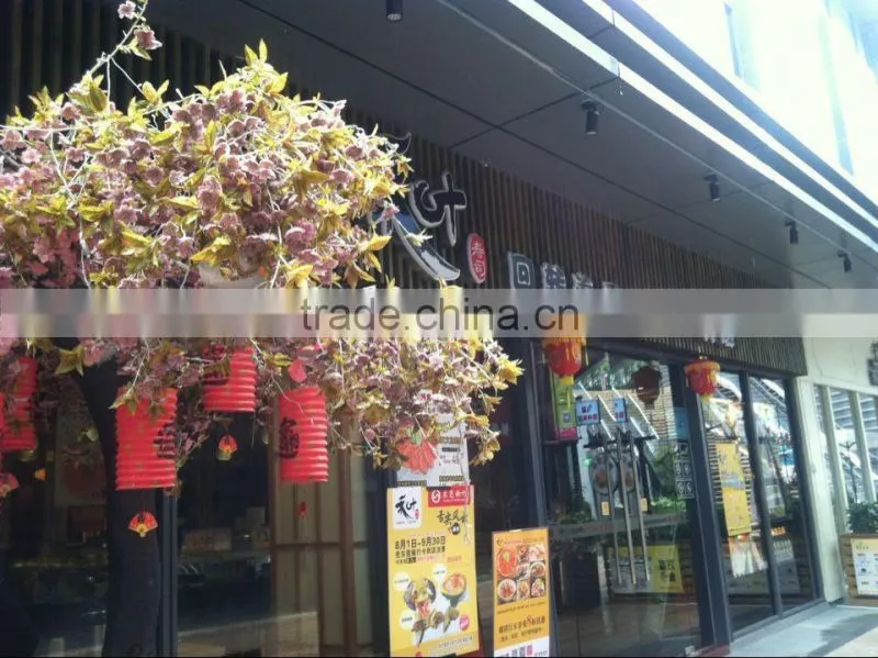 KFC MCDonald and Pizza Hut commercial district deco japon Cherry tree YHS09 133