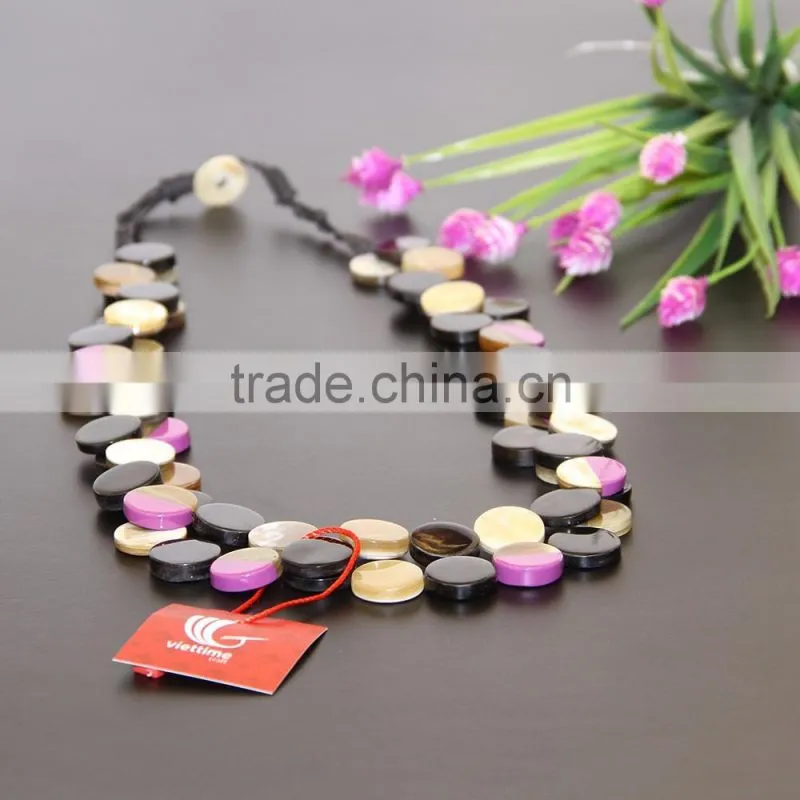 Unique jewelry for woman, horn necklace