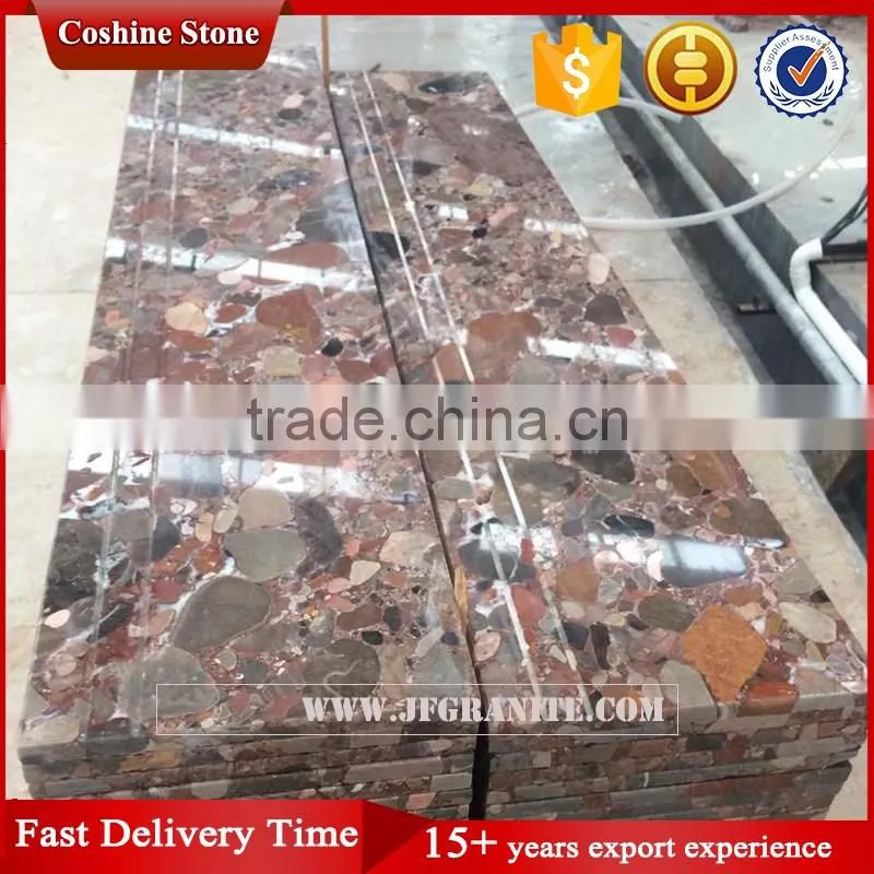Jianfa luxury color pearl stone slab