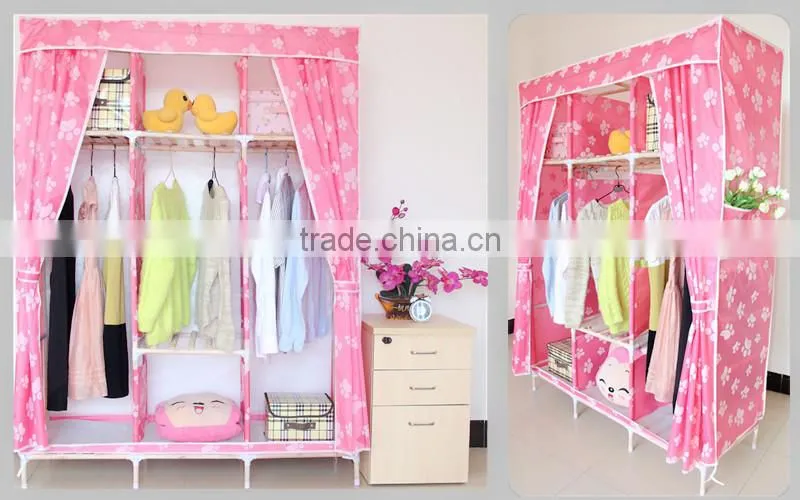 foldable wooden wardrobe