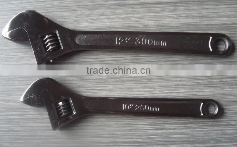 Drop forged carbon steel Adjustable wrench