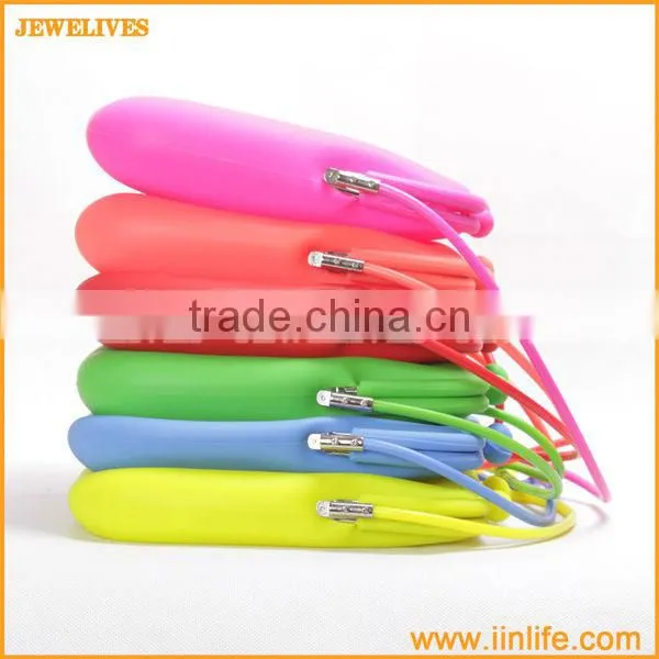 Best price Fashion Function Silicon bag Wallet Cellphone Mobile Silicon Cosmetic Bag Silicon coin bag Purse