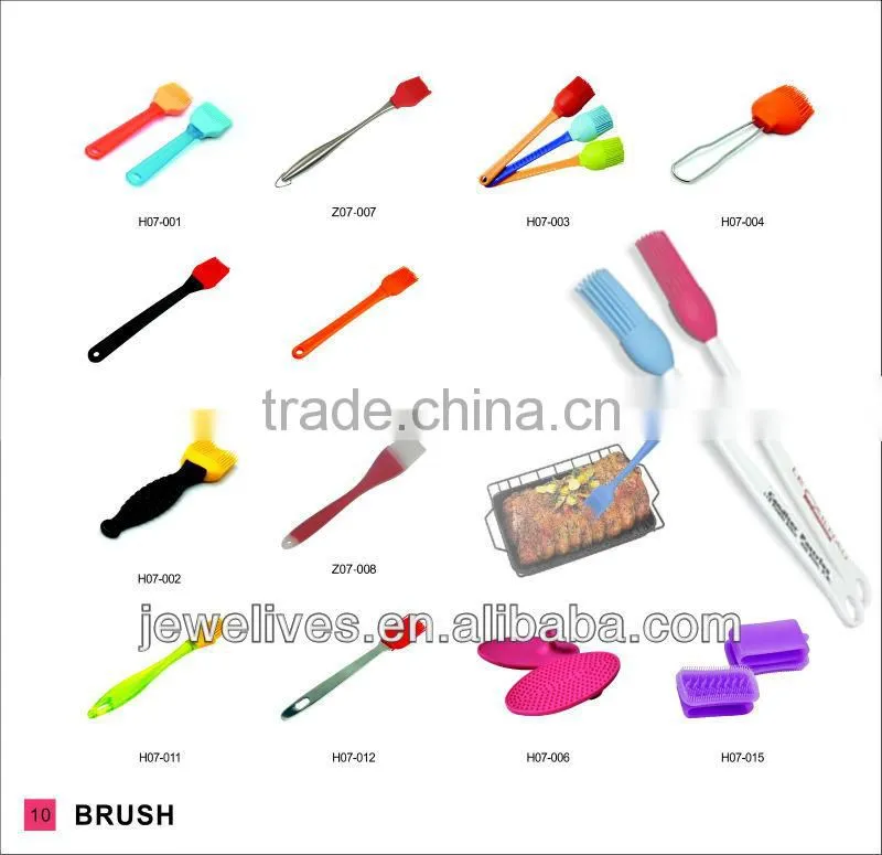 Bath brush silicone massage shower head brush