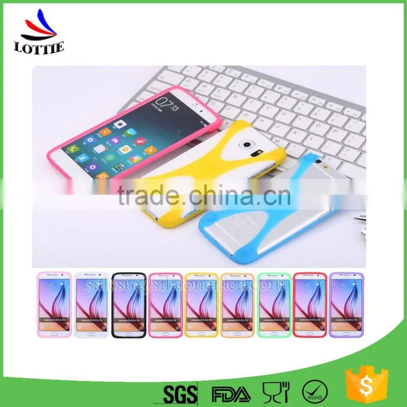 2016 young people fashion case silicone bumper case for mobile phone