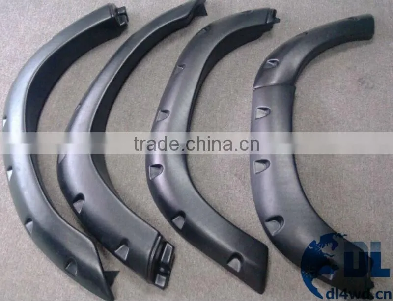 Offroad land cruiser 4x4 accessories ABS fender flare for toyota land cruiser 80