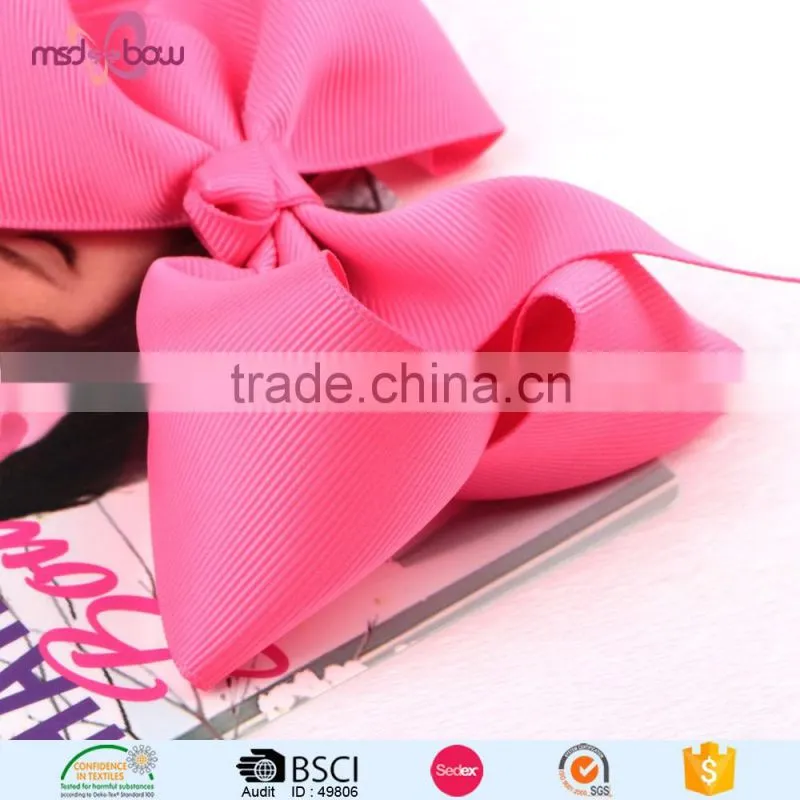 196 colors hot-selling hair ribbon bows with display card