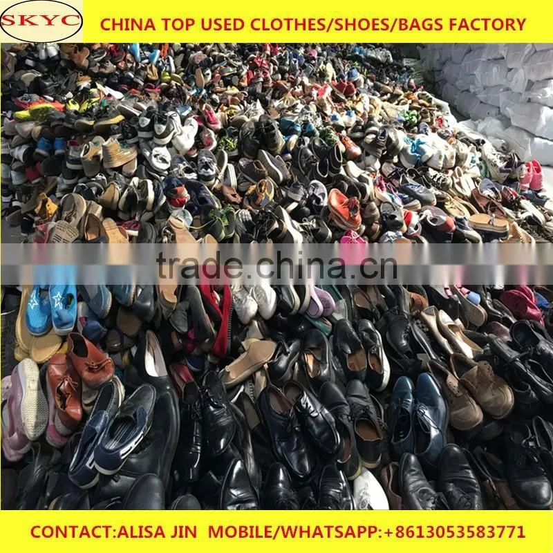 Togo wholesale used handbags leather used bags in bales, fairly used clothes shoes bags for African market
