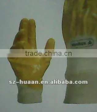 CE Certifiled Nitrile coating Cotton jersey lining All-purpose working gloves