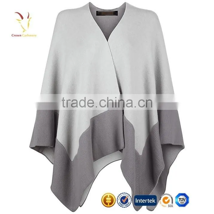 High Quality Wool Cashmere Coat Poncho for Sale