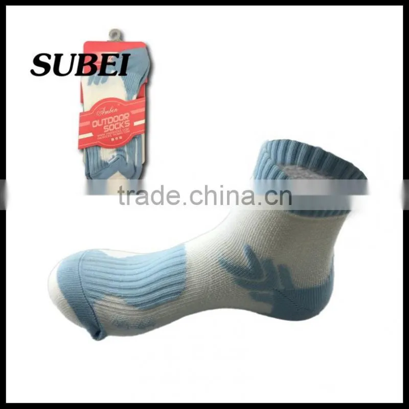 Facny design men coolmax diy-fit terry cycling dress socks
