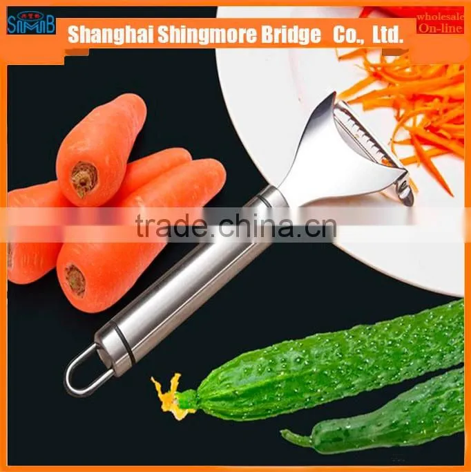 custom handy stainless steel fruits and vegetable peeler