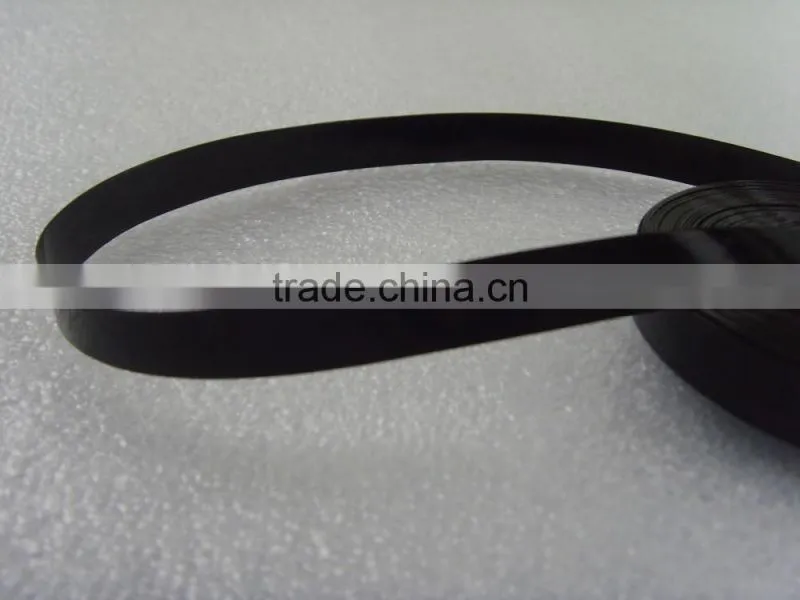 black TPU bra straps