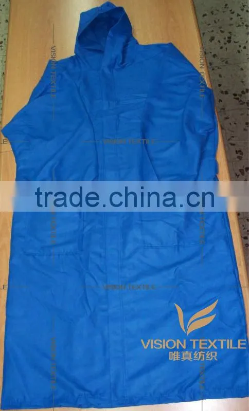 Embroidered Microfiber Bathrobe