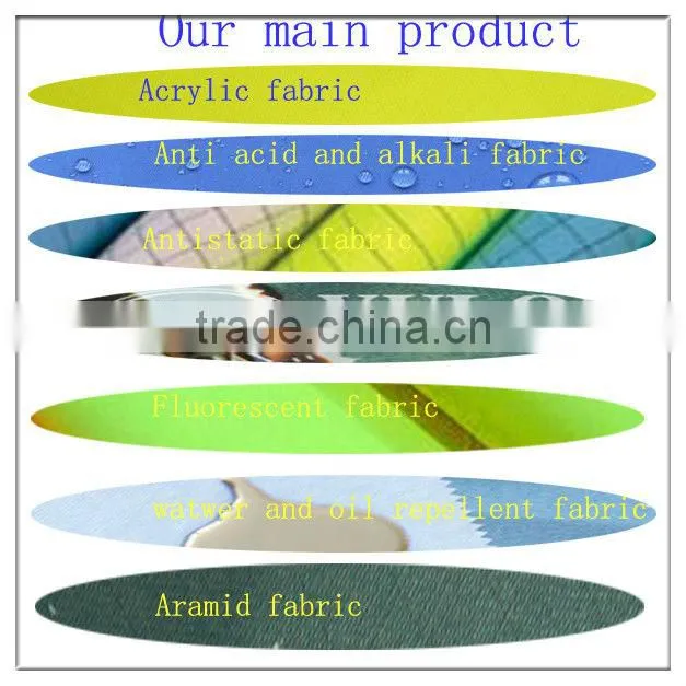wholesale EN20471 fluorescent 60 cotton 40 polyester fabric for workwear