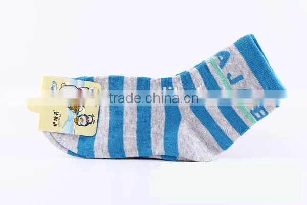 autumn&winter high quality 100%cotton children terry thick socks