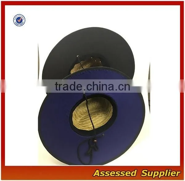 YXH8/ Custom high quality straw hat outdoor surf straw hat wholeasle