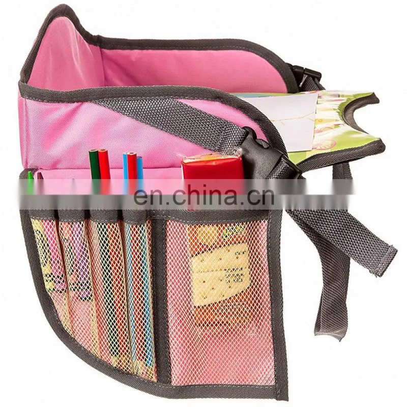 Kids Snack and Play Tray for Car Bus Train and Plane Kids Travel Tray