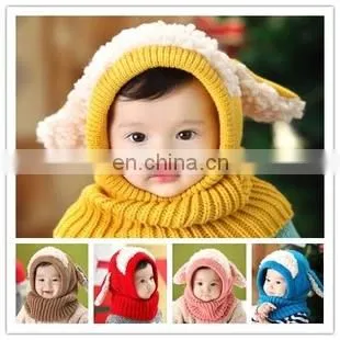 fashion ladies wool knitting scarves women's neckerchiefs with pure color