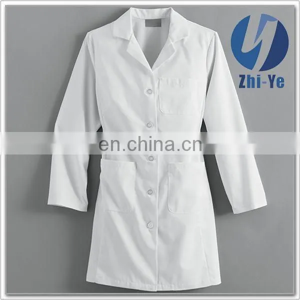 hospital white design lab coat women