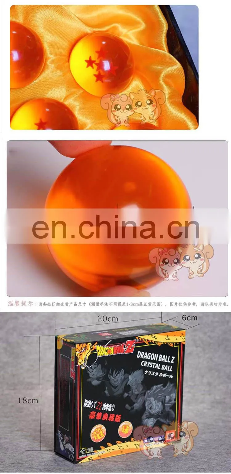 Dragon Ball star (price for 7 pieces 1-7 star )