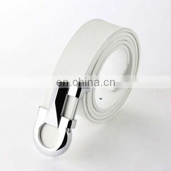 fashion womens brown leather belt