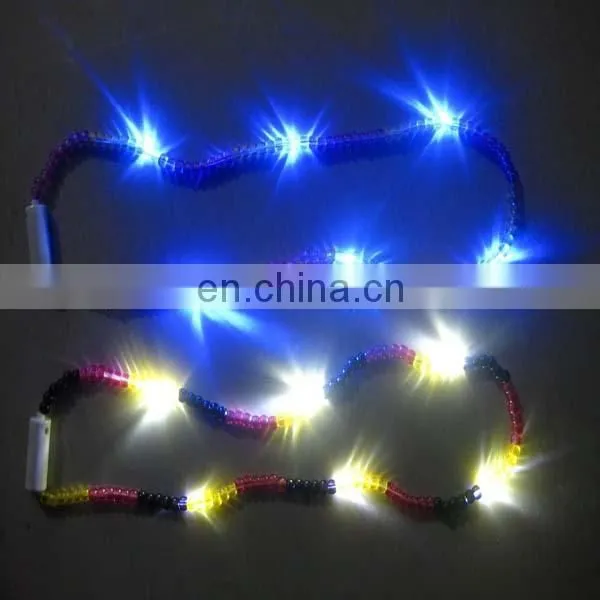 Cheap plastic bead necklace glovion fashion necklace fluorescent necklace