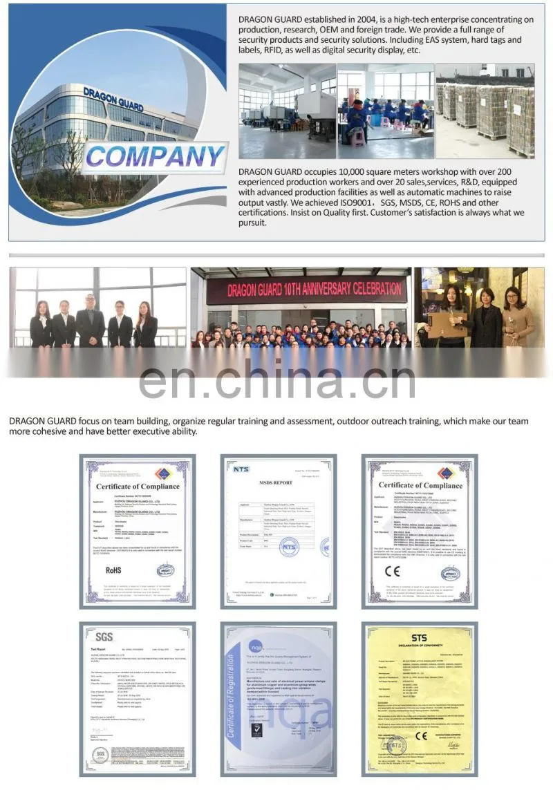 Anti-theft security AM DR label 58KHz label for supermarkets retail security labels