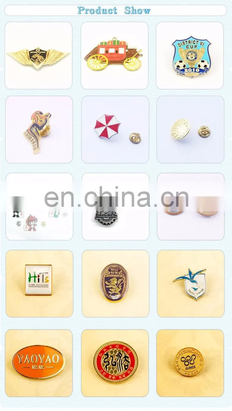 Best Brand Best Quality Lapel Pins Maker Metal Dangler Pin Badge