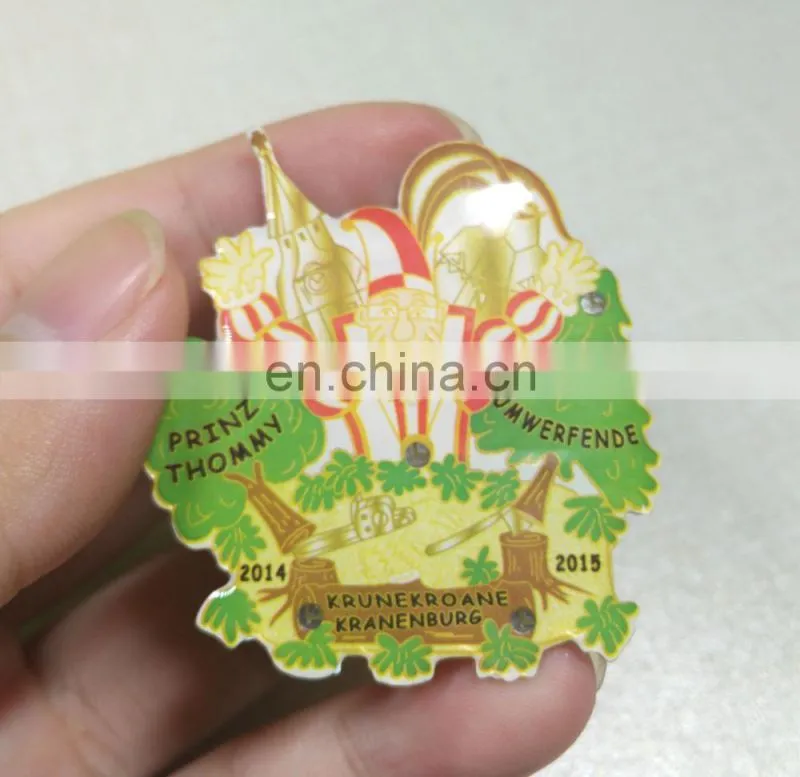 2017 Popular new product party gift led pin badge