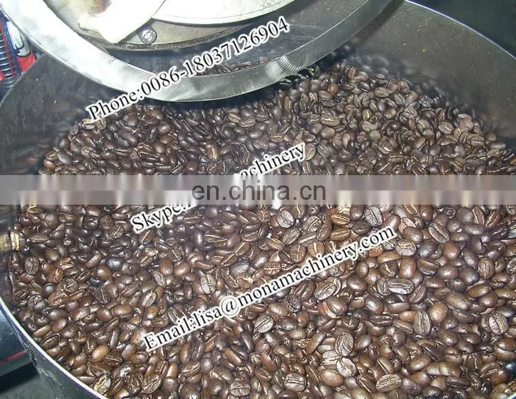 Stainless steel 3 kg electric fresh Coffee bean roaster with best price for sale