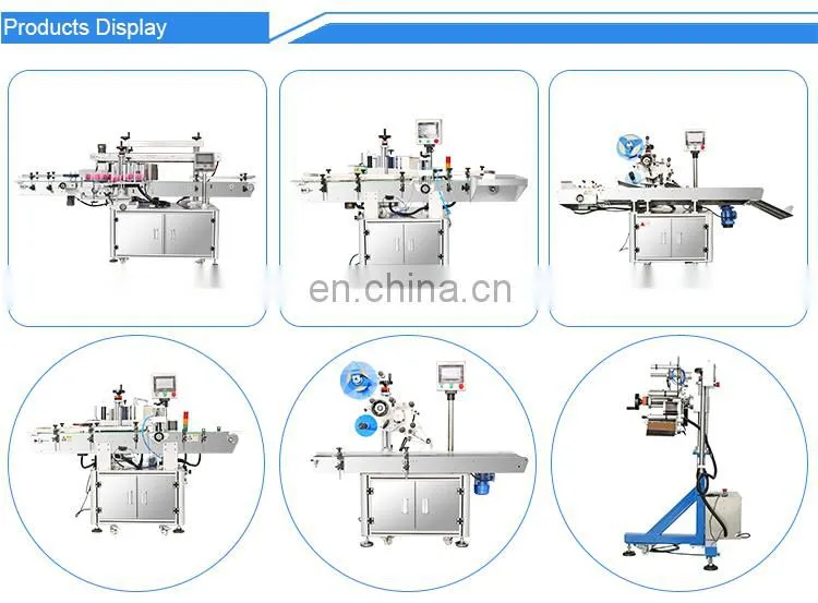 Automatic collection blood tube labeling machine