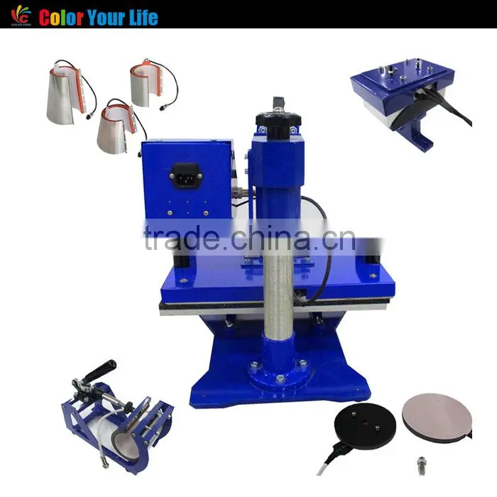 8 Pcs Heaters 8 in 1 Combo Heat Press Machine