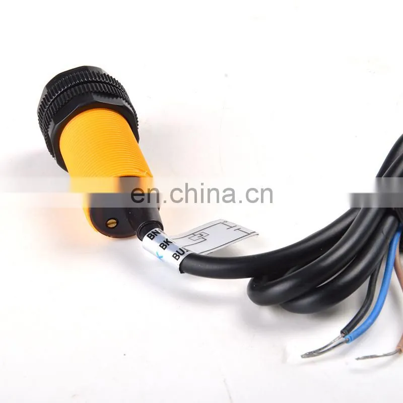 Smart Car Robot E18-D80NK Infrared Obstacle Avoidance Photoelectric Sensor Proximity Switch 3-80cm Detection Range Adjustable
