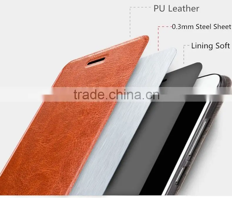 MOFi Hot Sale Flip PU leather Cell phone Cases Cover for Gionee S5.1, Gionee ELIFE S5.1, GN9005