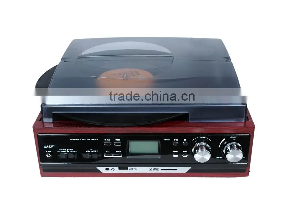 Ultimate Recordable Player&Multi Turntable 4-in-1 Player