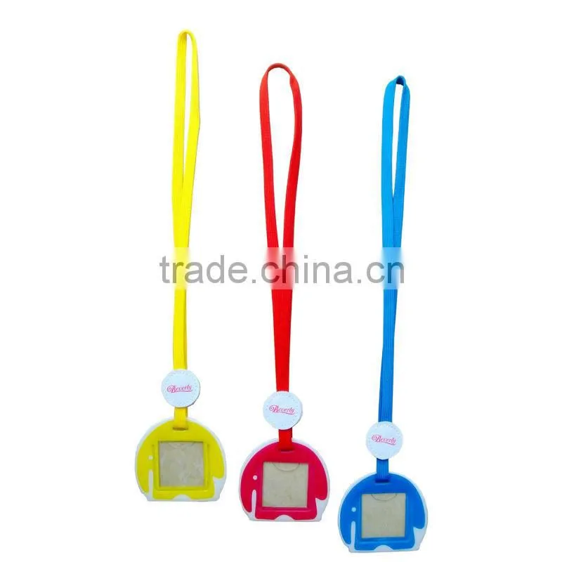Plastic check card ID card swing tag door card holder hang-tag