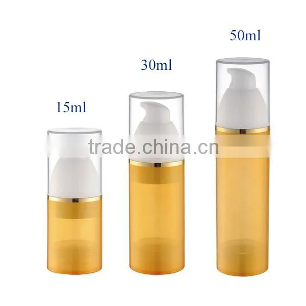 2014 style 50ml airless pump bottle with low price