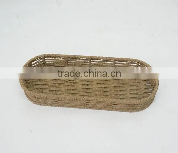 small handmade paper basket