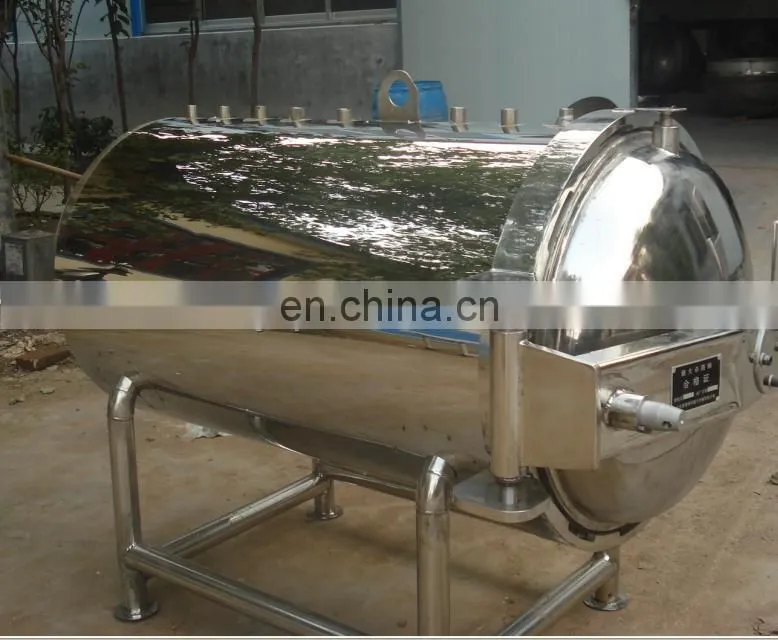 retort pouch sterilizer/mushroom retort /Automatic new atmosphere food retort machine