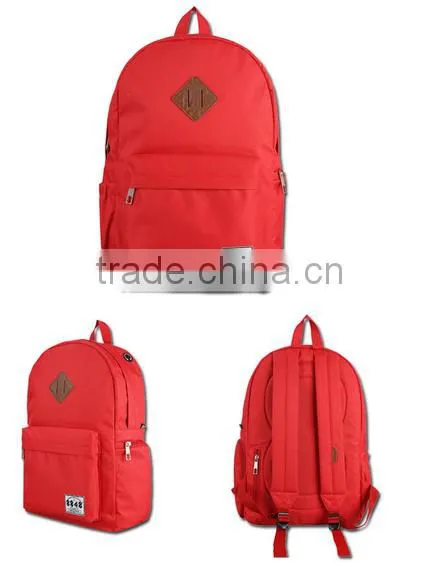 canvas sport backpack 2016 spring fashion school backpack