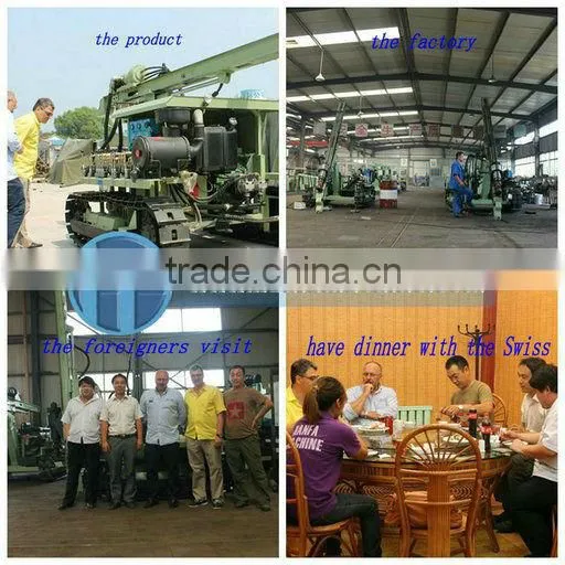 rock drilling HF100YA2 blast hole drilling machine for mine opening