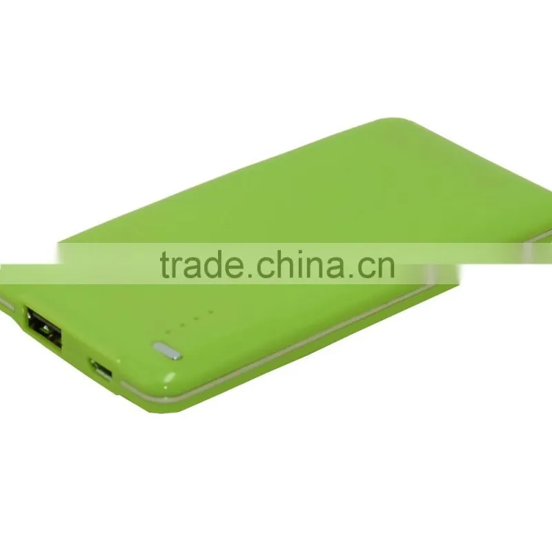 rechargerable portable mobile aluminium power bank 4000mah portable power source power bank pcba