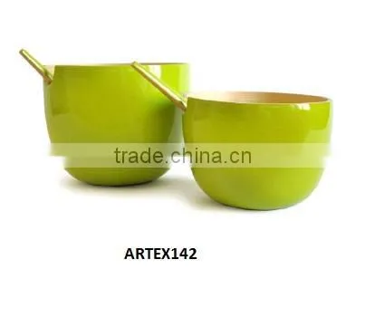 vietnam bamboo lacquer vase for home decor