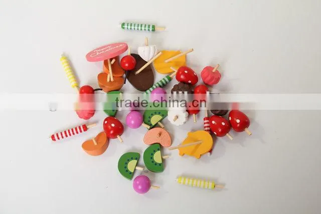 Kids wood baby cake toy kitchen