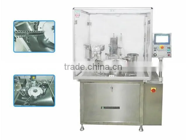 Automatic Single Nozzle Pre-filled Syringe Filling and Inserting machine