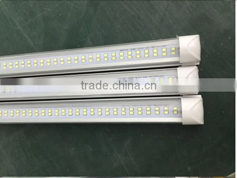 Best price double row 8ft led lights 44W 2400mm T8 led tube light
