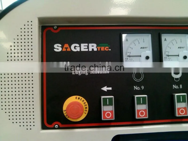 Best Price Vertical Flat Edge Glass Edging Machine with 9 Spindles